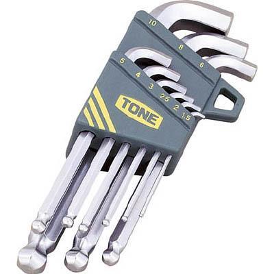 TONE トネ BS900S マスターツール首下ショートボールポイントL形レンチセット