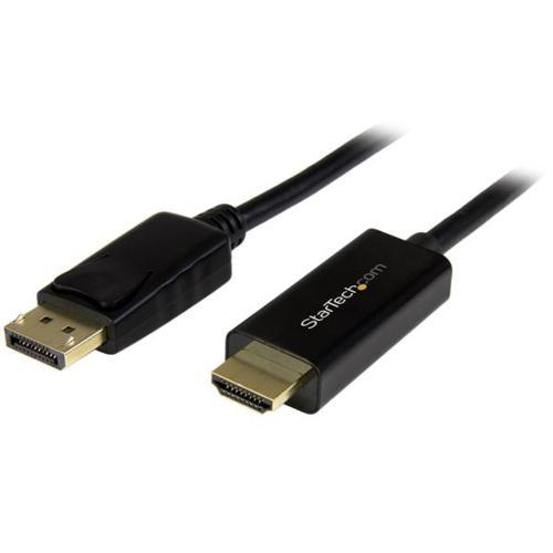 StarTech スターテック DP2HDMM5MB（ブラック） DisplayPort HDMI変換アダプタケーブル 5m