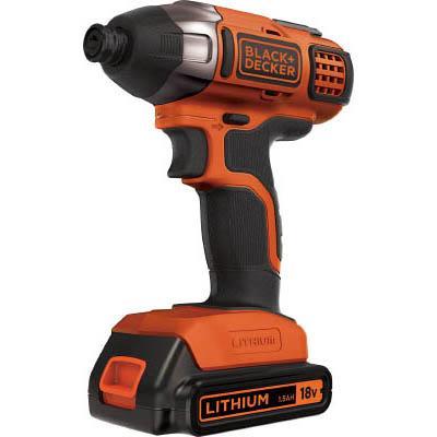 BLACK＆DECKER ブラック＆デッカー BPCI18-JP 18V充電コードレスインパクトドライバー