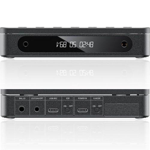 FiiO フィーオ FIO-DM13BT-B（ブラック） CDプレーヤー アンプ2基搭載による高音質設計