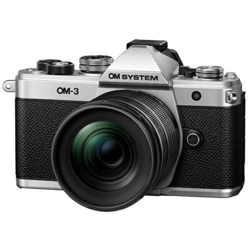 OM SYSTEM OM-3 12-45mm F4.0 PROレンズキット シルバー ミラーレス一眼デジタルカメラ 124,221円