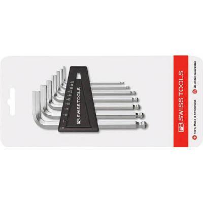 PBスイスツールズ 212ZHCN ボール付六角棒レンチセット（インチ） 7,637円
