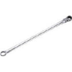 京都機械工具 MR15L-15F 超ロングラチェットめがねレンチ（首振りタイプ） 15mm