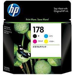 HP ヒューレットパッカード CR281AA 純正 HP178 インクカートリッジ 4色マルチパック
