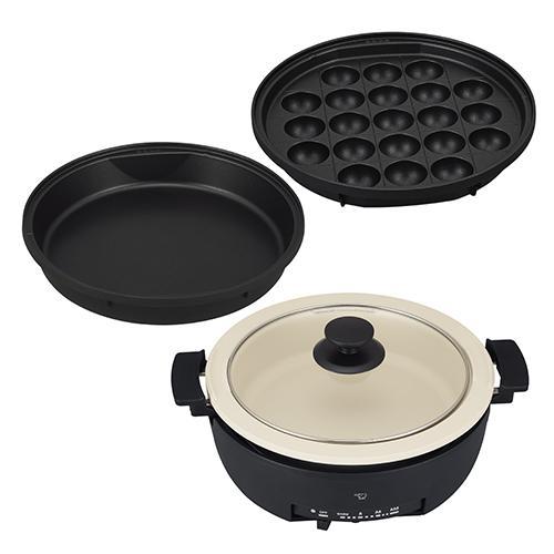 象印 ZOJIRUSHI EP-FS30-BA（ブラック） あじまる グリルなべ 3.3L 3枚タイプ 11,864円