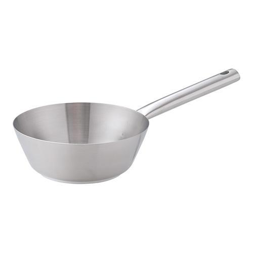 遠藤商事 インダクション18-8テーパーパン 18cm