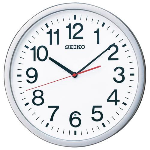 セイコー SEIKO KX229S（銀色メタリック塗装） 掛時計