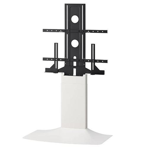 朝日木材加工 WS-F820-WW（ホワイト＆ホワイト） 壁寄せテレビスタンド