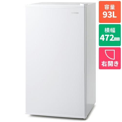 アイリスオーヤマ Iris Ohyama IRJD-9B-W 1ドア ホワイト 冷蔵庫 右開き 93L 幅472mm 23,614円
