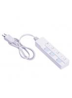 ナカバヤシ TAP-046-20W（ホワイト） 安全機能搭載スイッチ付OAタップ/3個口/2m