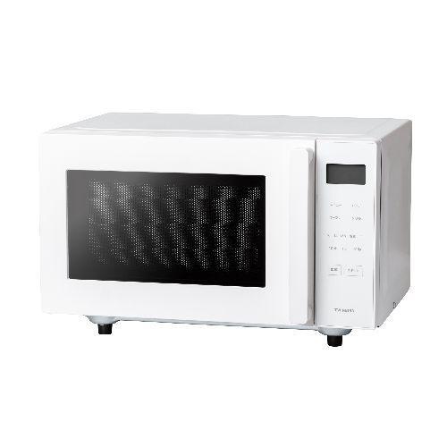 ツインバード TWINBIRD DR-E216W（ホワイト） センサー付フラットオーブンレンジ 16L