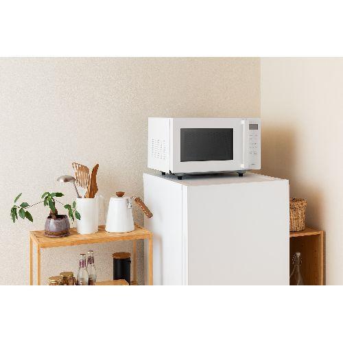 ツインバード TWINBIRD DR-E216W（ホワイト） センサー付フラットオーブンレンジ 16L