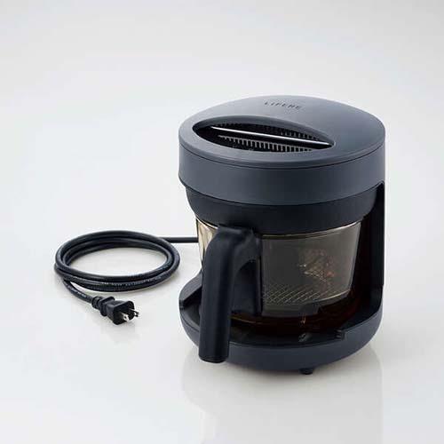 エレコム ELECOM HAC-AFP01BK（ブラック） LiFERE ポット型コンベクションオーブン