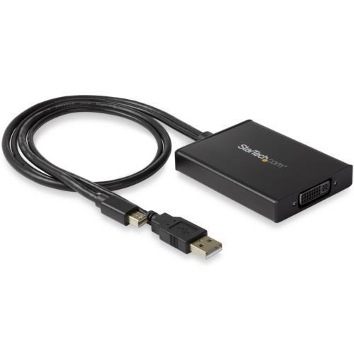 StarTech スターテック MDP2DVID2（ブラック） Mini DisplayPort-デュアルリンクDVI 変換アダプタ 12,714円