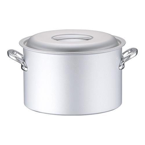 北陸アルミニウム AHV9207 業務用マイスターIH 半寸胴鍋 36cm