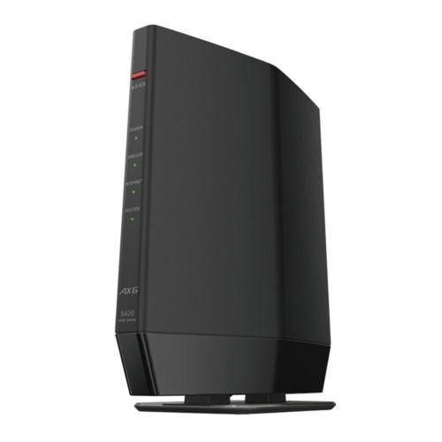 バッファロー BUFFALO WSR-5400AX6P-BK（ブラック） Wi-Fi 6 対応ルーター プレミアムモデル