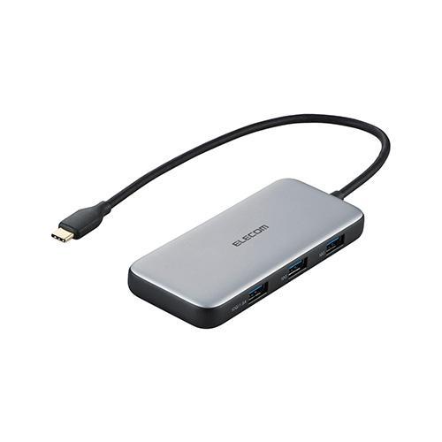 エレコム ELECOM DST-C26-SV（シルバー） USB Type C ドッキングステーション ハブ 5-in-1 PD 85W出力