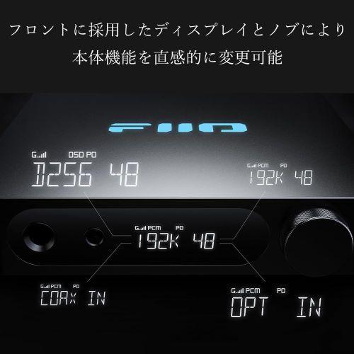 FiiO フィーオ FIO-K11-S（シルバー） USB DAC内蔵ヘッドホンアンプ ハイレゾ対応
