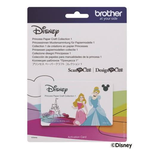 ブラザー brother スキャンカット用パターン集  プリンセス ペーパークラフトコレクション1