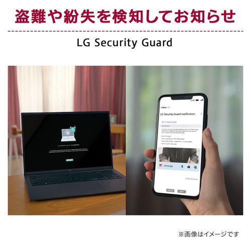 LGエレクトロニクス LG 17Z90RU-GA55J LG gram 17型 Core i5/16GB/512GB オブシディアンブラック Windows 11 Home  ノートパソコン