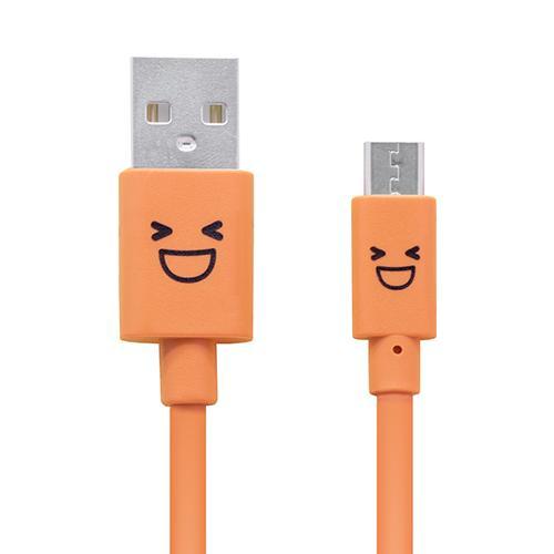 エレコム ELECOM MPA-FAMB2U12CDR（オレンジ） 2A対応カラフルmicroUSBケーブル 1.2m