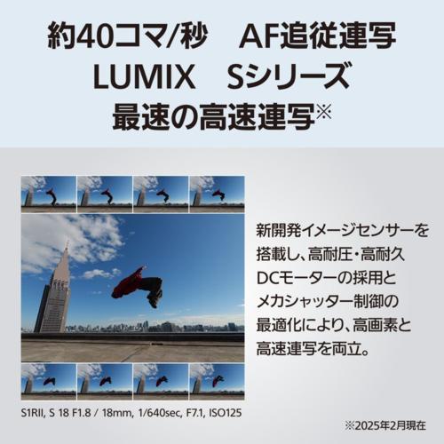 パナソニック Panasonic LUMIX S1RII ボディ ミラーレス一眼カメラ DC-S1RM2 パナソニック Panasonic LUMIX S1RII ボディ ミラーレス一眼カメラ DC-S1RM2