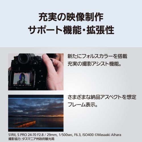 パナソニック Panasonic LUMIX S1RII ボディ ミラーレス一眼カメラ DC-S1RM2 パナソニック Panasonic LUMIX S1RII ボディ ミラーレス一眼カメラ DC-S1RM2