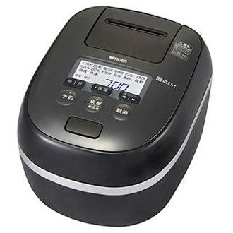 タイガー魔法瓶 TIGER JPD-G060-KP（ピュアブラック） 炊きたて 圧力IHジャー炊飯器 3.5合