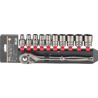 トラスコ中山 TSW4-11S ソケットレンチセット 12角タイプ 差込角12.7 11S 7,620円