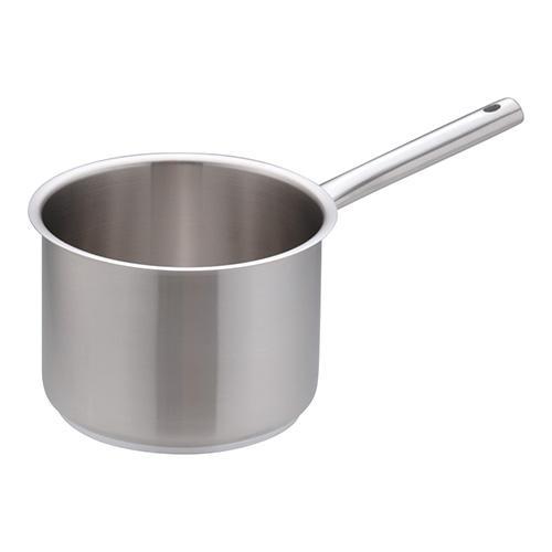 遠藤商事 インダクション18-8片手深型鍋（蓋無） 18cm