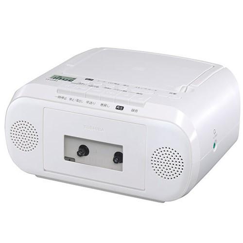 東芝 TOSHIBA TY-CDM2（W） CDラジオカセットレコーダー
