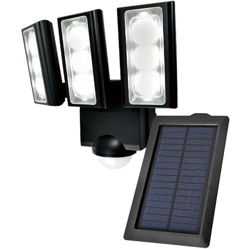 エルパ ELPA ESL-313SL LEDセンサーライト 3灯 ソーラー発電式