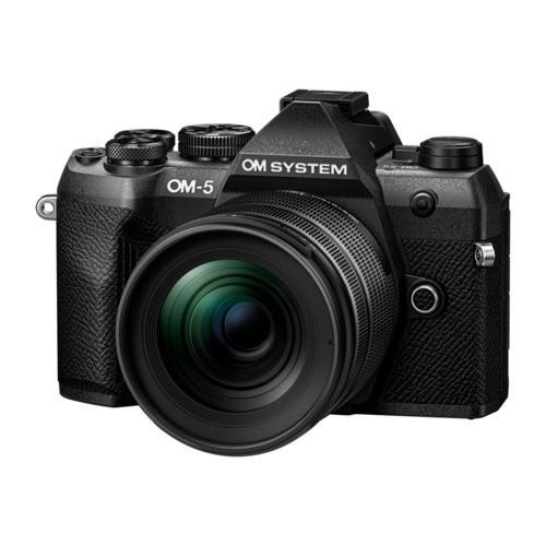 OM SYSTEM OM-5 Mark II BLK（ブラック） 12-45mm F4.0 PRO レンズキット ミラーレスデジタル一眼カメラ IP53防水防塵対応