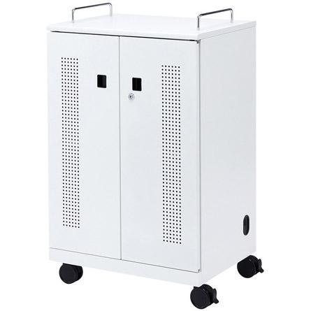 サンワサプライ CAI-CAB102W タブレット収納キャビネット 40台収納