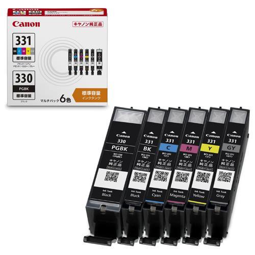 CANON キヤノン BCI-331＋330/6MP 純正 インクカートリッジ 6色マルチパックパック