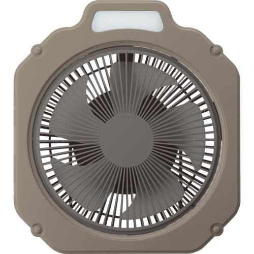 ドウシシャ Doshisha FBY-202BBR（ブラウン） Wind GEAR 20cm DC アウトドアファン USB充電式