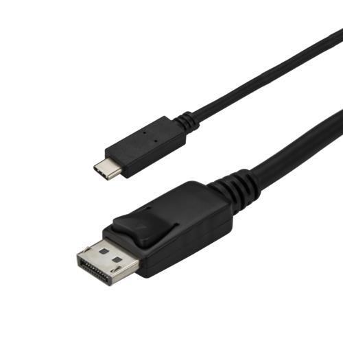 StarTech スターテック CDP2DPMM3MB（ブラック） USB-C-DisplayPortケーブル 4K/60Hz 3m