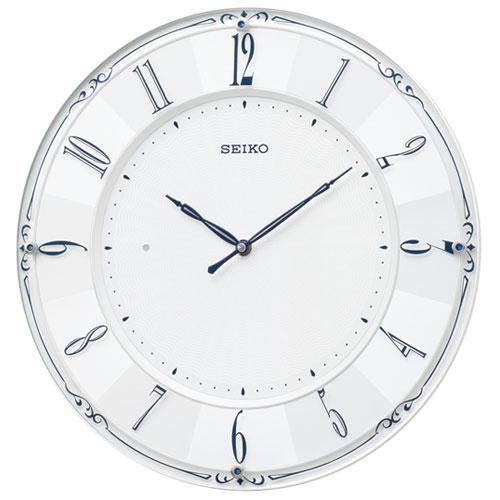 セイコー SEIKO KX504W（白パール） スタンダード 電波掛時計