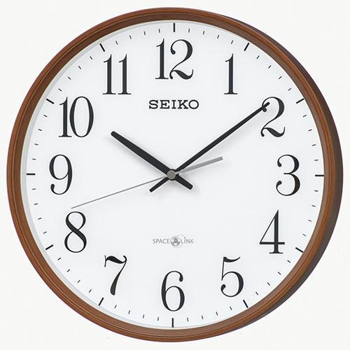 セイコー SEIKO GP220B（濃茶木目） 衛星電波時計 スペースリンク 11,773円