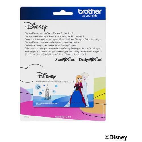 ブラザー brother スキャンカット用パターン集  アナと雪の女王 ホームデコパターンコレクション1 4,805円