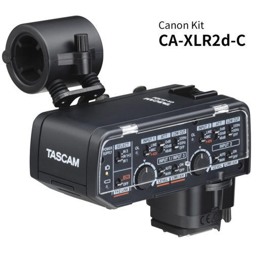 TASCAM タスカム CA-XLR2d-C ミラーレスカメラ対応XLRマイクアダプター キヤノン用