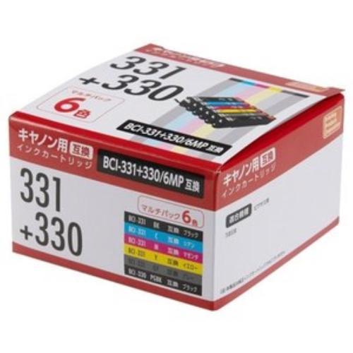 PPC ピーピーシー PP-YC331-6P キャノン用互換インク（6色セット）