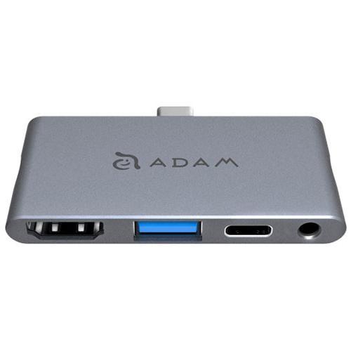 Adam Elements AAPADHUBI4GY USB TypeC 4ポートハブ ADAM Elements