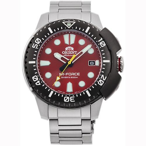 オリエント ORIENT RN-AC0L02R（赤） スポーツ 自動巻き（手巻き付き） 腕時計（メンズ）