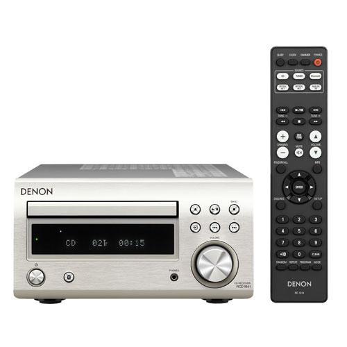 DENON デノン RCD-M41-SP（プレミアムシルバー） CDレシーバーシステム Mシリーズ