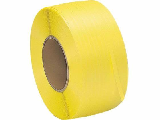 信越工業 PPバンド 自動梱包機用 幅15mm×長さ2500m 黄