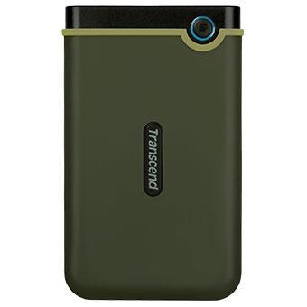 トランセンド Transcend TS1TSJ25M3G（ミリタリーグリーン） StoreJet 25M3 外付けHDD 1TB USB3.1Gen1接続 耐衝撃