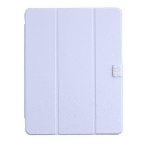 ナカバヤシ TBCIPA24301PUR（パープル） 13インチiPad Air（M2） 用 マグネット分離式衝撃吸収ケース