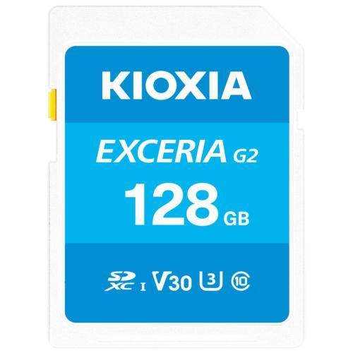 キオクシア KIOXIA EXCERIA G2 KSDU-B128G SDXC UHS-I メモリカード 128GB