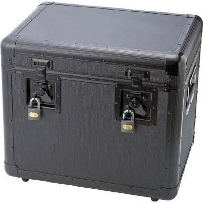 トラスコ中山 TAC-480BK 万能アルミ保管箱 黒 480X360X410